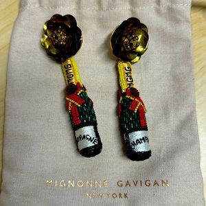 Mignonne Gavigan Champagne Earrings